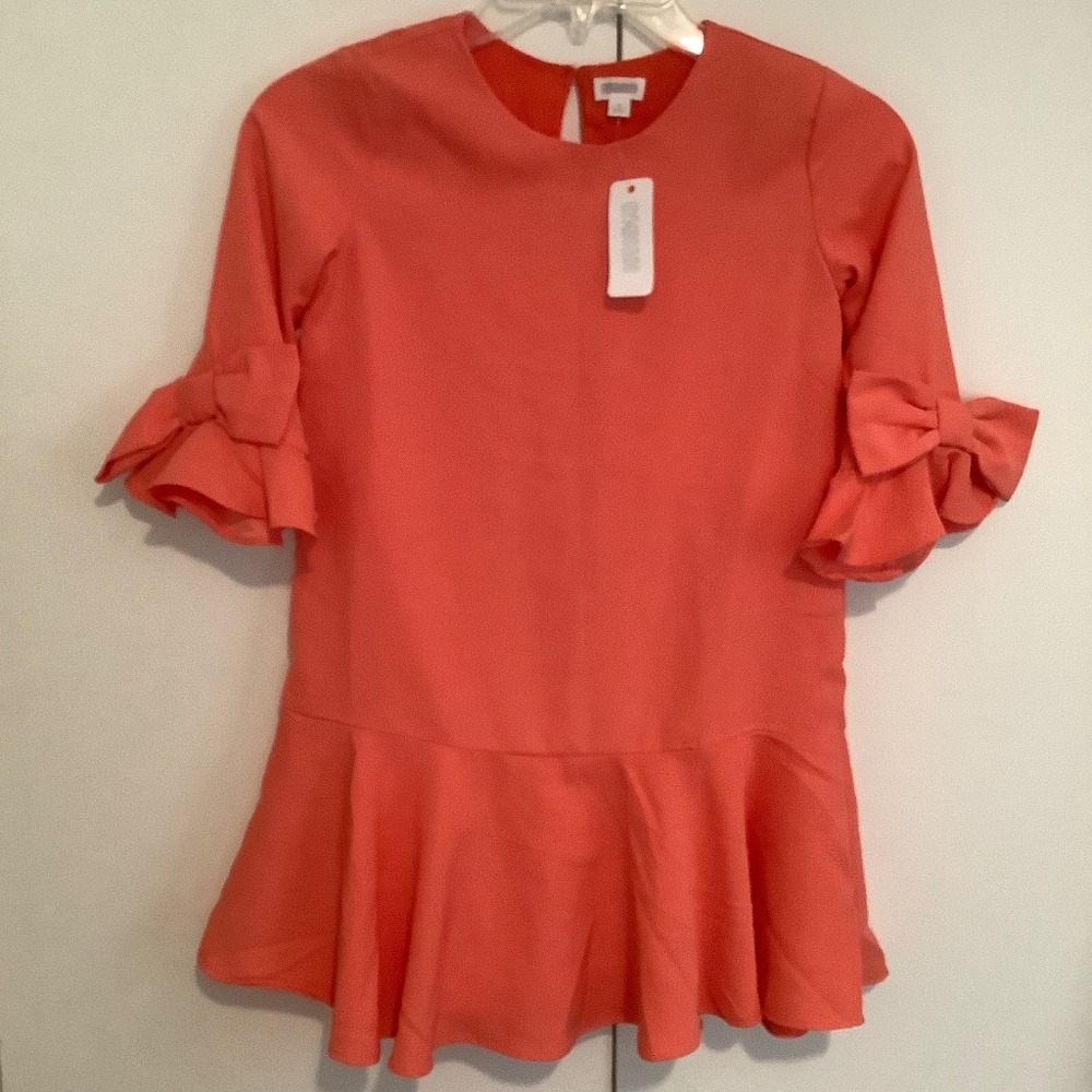 Girls Orange Dress Size 7
